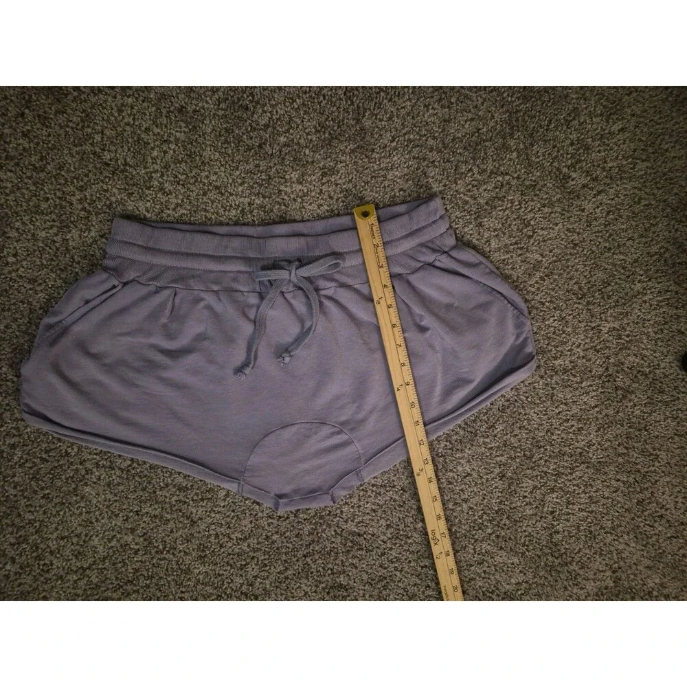 Intimately Free People S Good Call Shorts Flint Stone High Rise Loungewear - Picture 7 of 8